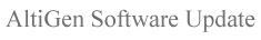 AltiGen Software Update