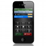 MaxMobile Call Control Screen